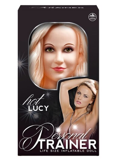NMC Personal Trainer Hot Lucy Oppblåsbar Dukke - Beige NMC Personal Trainer Hot Lucy Oppblåsbar Dukke - Beige