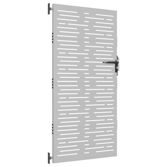 vidaXL Hageport 85x200 cm cortenstål firkantet design