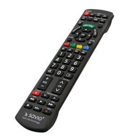 Savio RC-06 universal remote control - Svart