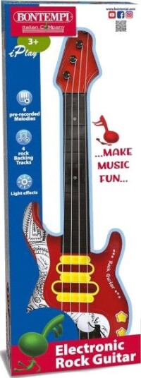 Bontempi Rock Elektrisk Barnegitar 50 cm 6 Strenger
