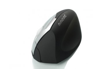 Minicute M0020202, Venste-Hendt, Laser, Rf Kabel-Fri, 3200 Dpi, Sort, Grå Minicute M0020202, Venste-Hendt, Laser, Rf Kabel-Fri, 3200 Dpi, Sort, Grå