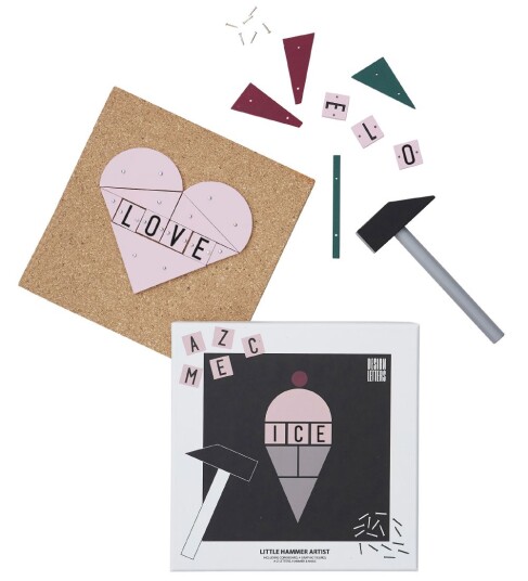 Design Letters Hammer Artist - Multi/patterned - ONE SIZE