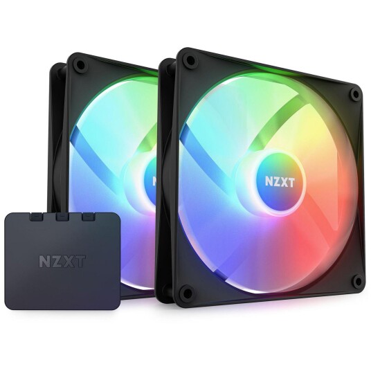 NZXT F140 RGB Core Fan 140mm - Double Pack Black with Controller NZXT F140 RGB Core Fan 140mm - Double Pack Black with Controller
