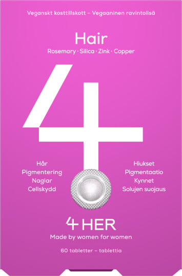 4Her Hair supplement 60 stk