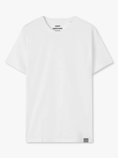 Mads Nørgaard Organic Thor Tee Long Sleeve Hvit M