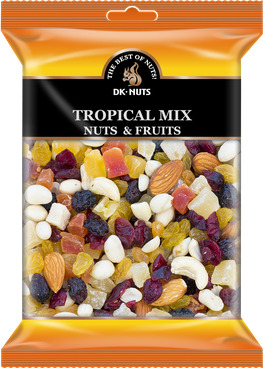 Tropical Mix (Nøtter & Frukter) 0,35 Kg