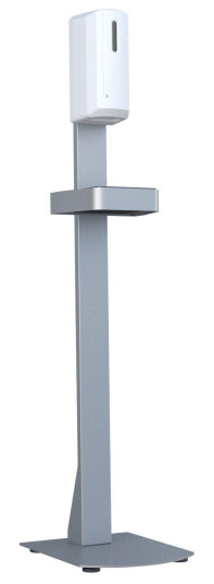 MULTIBRACKETS Automatic Hand Sanitizer Floorstand White