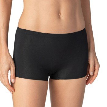 Mey Truser Natural Second Me Shorts Svart bomull X-Small Dame Mey Truser Natural Second Me Shorts Svart bomull X-Small Dame