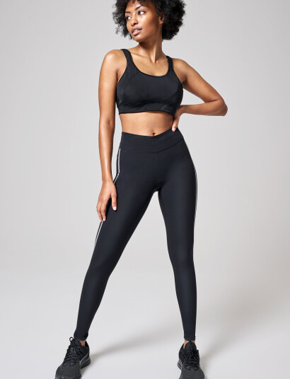 Casall Sculpture Running Tights - Black - 34