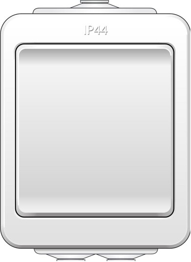 Norwesco Strømbryter 461058 Kapslet, IP44 1 Pol