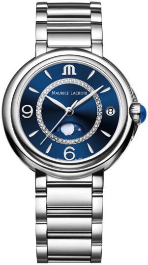 Maurice Lacroix Dameklokke FA1084 SS002 420 1 Fiaba Blå/Stål Ø32 mm
