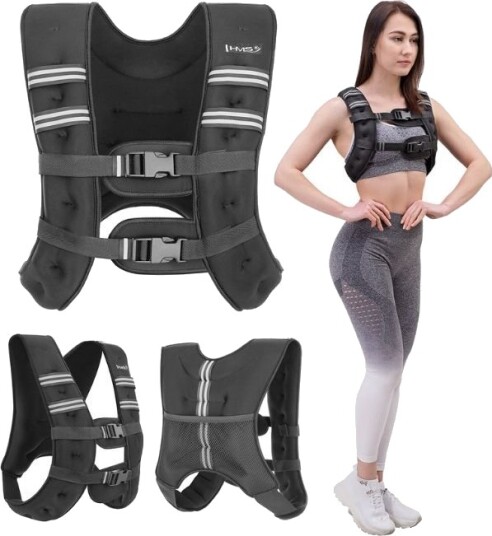 Vektvest for dame med belastning på 5 kg | HMS KTO05   8 kg