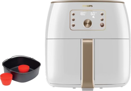 Philips XXL Smart Sense Airfryer HD9870/20 med bakeform Philips XXL Smart Sense Airfryer HD9870/20 med bakeform