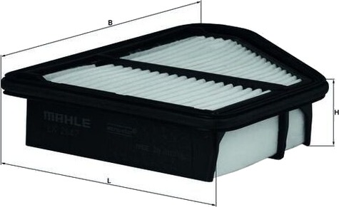 Luftfilter KNECHT LX 2647 Luftfilter KNECHT LX 2647