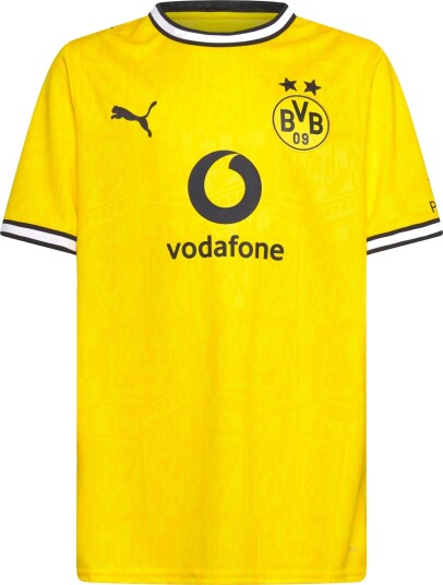 PUMA Bvb Home Jersey Replica Jr   Yellow   116