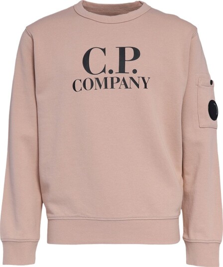 C.P. Company Collegegenser   Misty Rose   C.P. Company   12 år (152)   Collegegenser Beige Rosa Svart