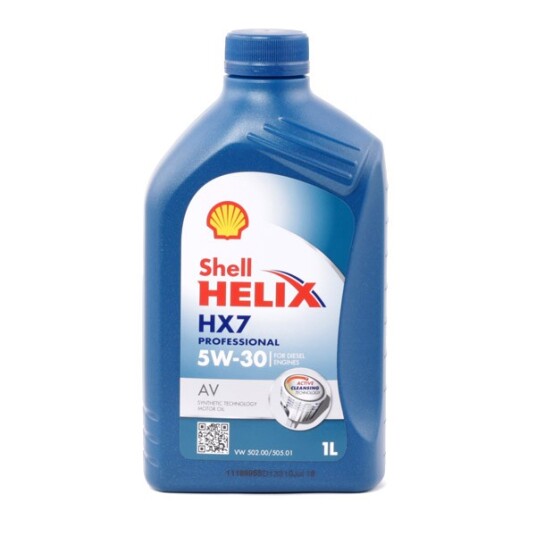 Motorolje SHELL HELIX HX7 PROFESSIONAL AV 5W30 1L