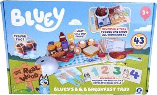 Bluey Hotel Breakfast Tray Bluey Hotel Breakfast Tray