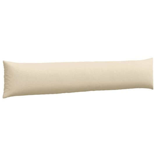 Sofaputer 2 pcs Krem 200 x 40 cm stoff