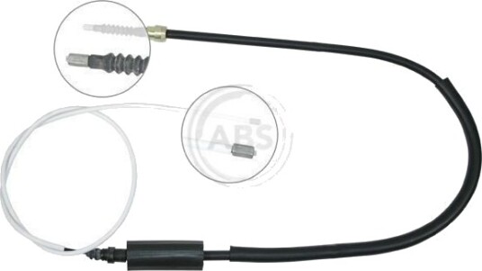A.B.S. K12408 Tautrekk håndbremse A.B.S. K12408 Tautrekk håndbremse
