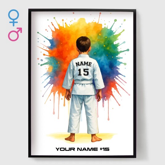 Plakat Karate Sprut