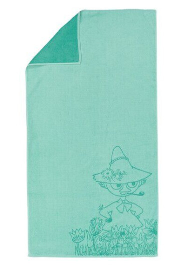 Moomin Arabia - Mummi badehåndkle 70x140 cm Snusmumriken mint
