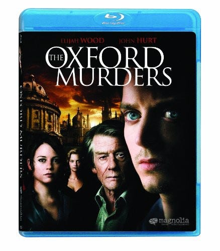 Oxford Murders Bluray Oxford Murders Bluray