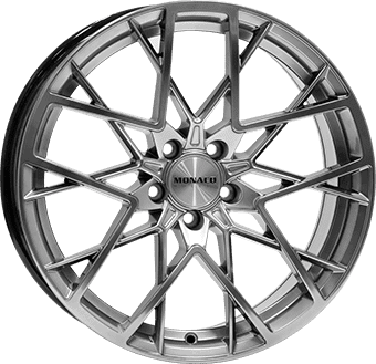 MONACO WHEELS GP9 Hyper Black 8.5Jx19 5/120 ET35 B64.1 felegen