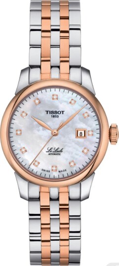 Tissot Dameklokke T006.207.22.116.00 Le Locle Hvit/Rose gulltonet Tissot Dameklokke T006.207.22.116.00 Le Locle Hvit/Rose gulltonet