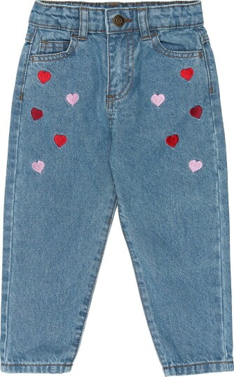 The New Jeans Mom Fit TnstValora Light Blue Denim Emballas The New 2 år (92) Jeans Blå Rosa Rød