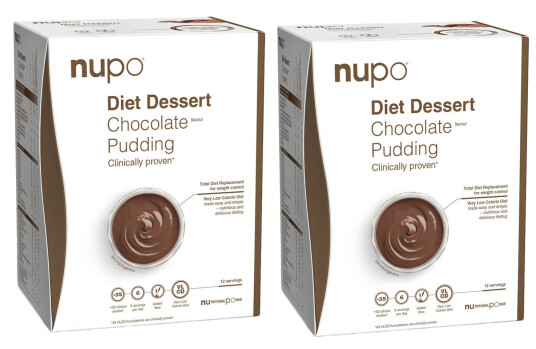 Nupo 2 x Diet Chocolate Pudding 12 Portioner Nupo 2 x Diet Chocolate Pudding 12 Portioner