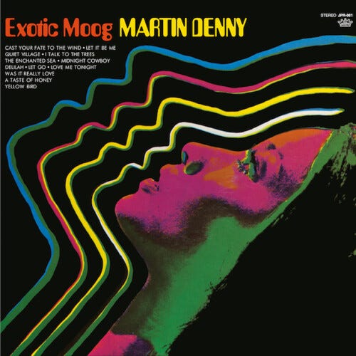 Martin Denny Exotic Moog LP/Vinyl Martin Denny Exotic Moog LP/Vinyl