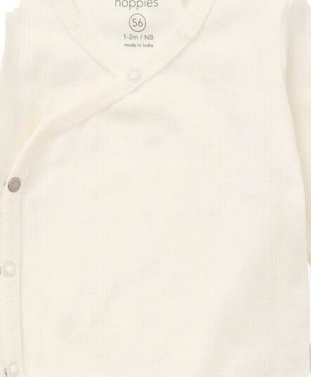 Noppies Top Ls EGRET 50