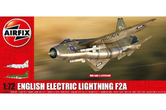 Airfix 1:72 Engelsk elektrisk lyn F2A Militærmodell