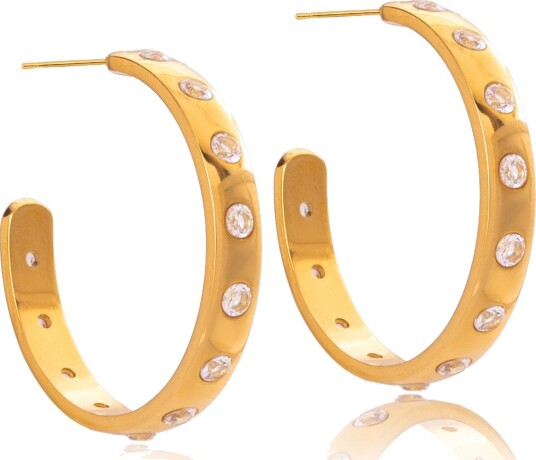 Céleste Earrings Amandina 18K Gold