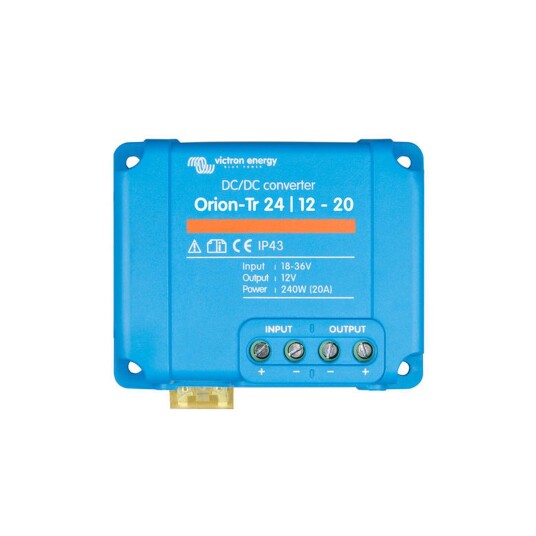 Orion DC-DC konverter 20A 24V -> 12V 240W