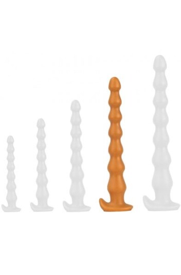 TheAssGasm Plug Long Chap Beads 43 cm