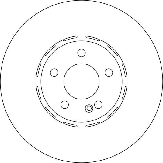 Bremseskive TRW DF6246S