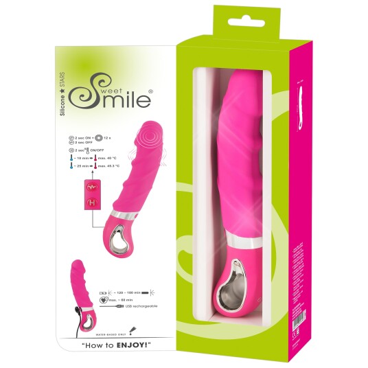 Sweet Smile: Warming Soft Vibrator, rosa Sweet Smile: Warming Soft Vibrator, rosa