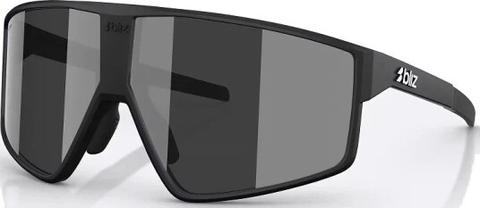 Bliz P002 X-Large sykkelbriller matt svart/smoke/silver mirror