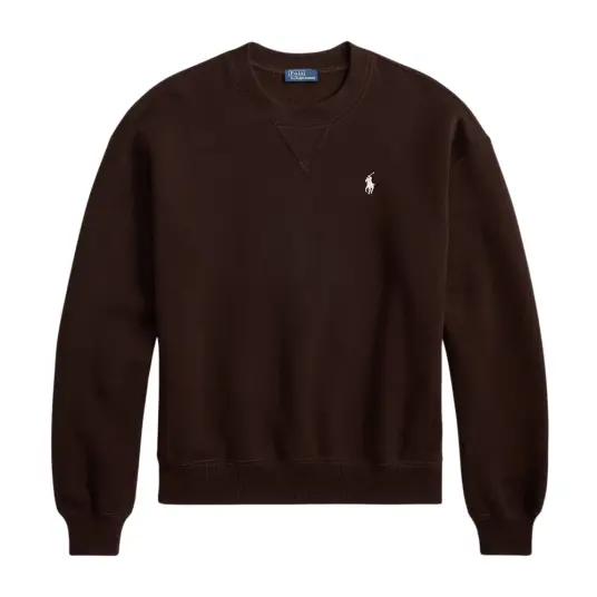 Polo Ralph Lauren Fleece Crewneck - Brown - S