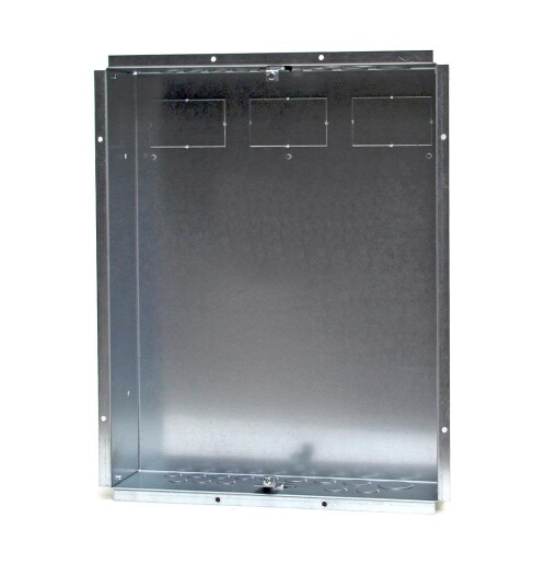 Garo NIL 28 2 Bunnkasse innfelt montering metall 14 moduler 2 x 14 moduler Elfordeling & strømforsyning