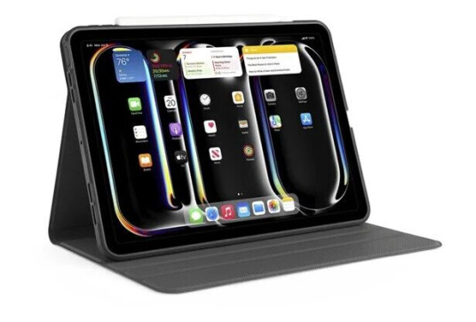 Pipetto iPad Pro 11 (2024) Rotating Folio Case - Black