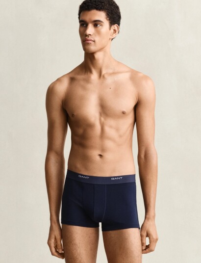 GANT Core Trunk 3 Pack   Navy   XXXL