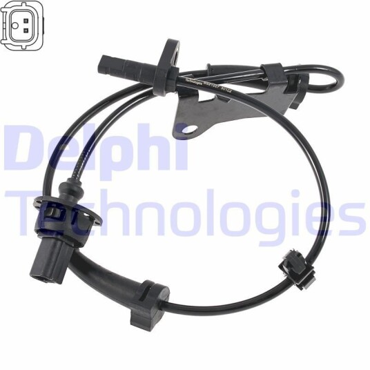 Sensor, ABS DELPHI SS21227-12B1 Sensor, ABS DELPHI SS21227-12B1