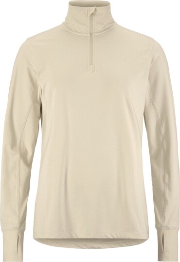 Craft Women's Flow Half Zip Longsleeve Plaster Melange L