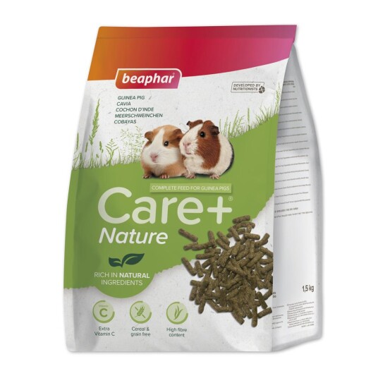Beaphar Care+ Nature Marsvinfôr 1.5Kg Beaphar Care+ Nature Marsvinfôr 1.5Kg