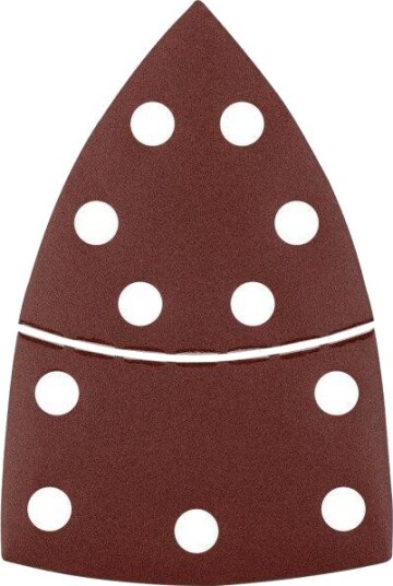 Graphite Sandpapir 58T307 Med Borrelås 102 × 152 mm, P220, 11 Hull 5 Stk.