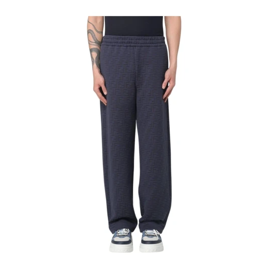 Fendi Herre Bukser Blå L Fendi Herre Bukser Blå L