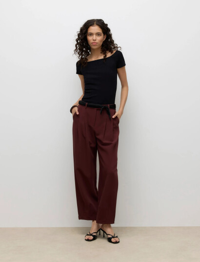Vero Moda Awverde Ss Off Shoulder Top Noos   Black   XS